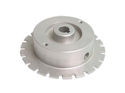 machined aluminum part